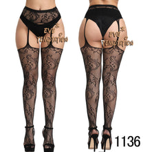 Load image into Gallery viewer, Sexy Stockings pantyhose tights lingerie hosiery GARTER Pantyhose Elastic Pantyhose Quality Transparent plus size lingerie
