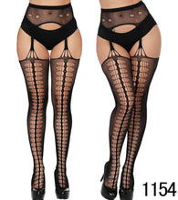 Load image into Gallery viewer, Sexy Stockings pantyhose tights lingerie hosiery GARTER Pantyhose Elastic Pantyhose Quality Transparent plus size lingerie
