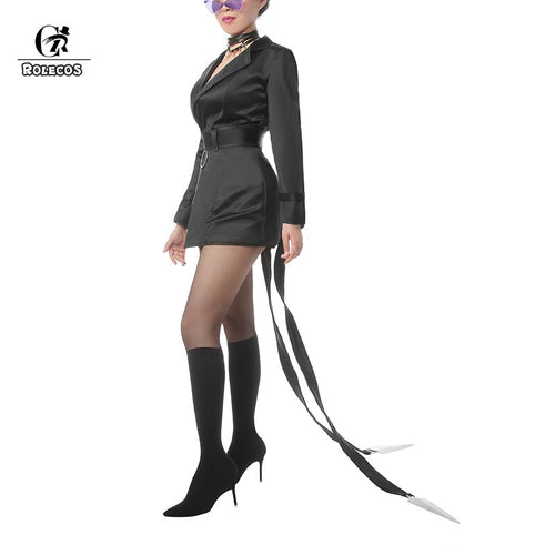 ROLECOS Baddest KDA Evelynn Cosplay Costume LOL KDA Cosplay - CosCouture