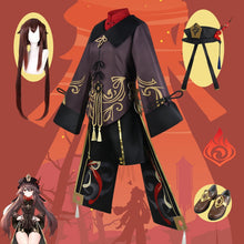 Load image into Gallery viewer, Genshin Impact Hutao Cosplay Costume Shoes Uniform Wig
